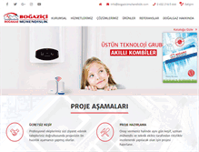 Tablet Screenshot of bogazicimuhendislik.com